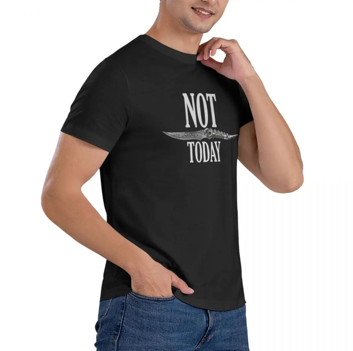 The Assassin’s Creed: Arya Stark "Not Today" Graphic Tee